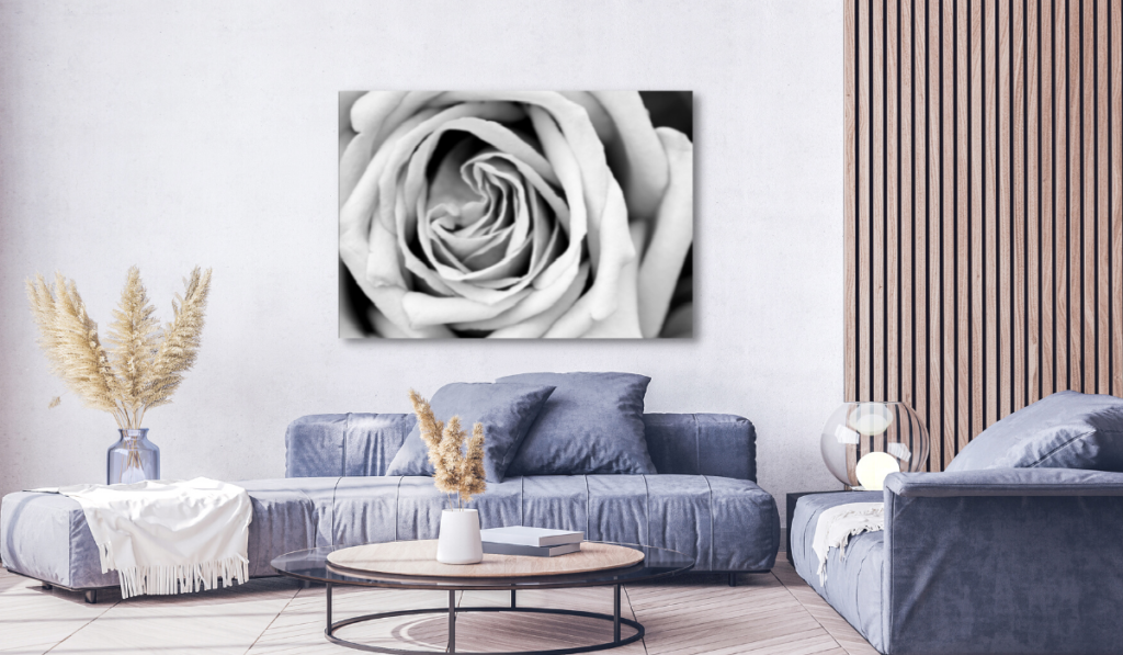 black and white wall art