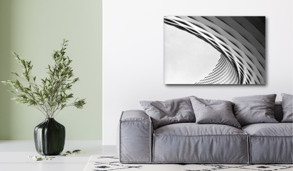 black and white wall art