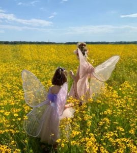 children photography with kids fairy