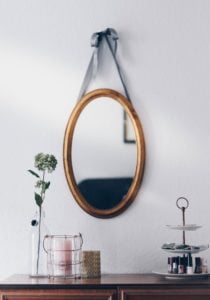interiors tiny house mirror