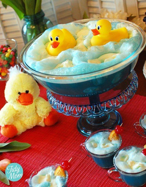Baby Shower Food Ideas - Ducky Shower Punch