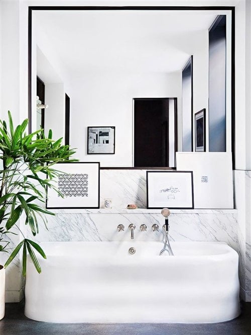 Bathroom Decorating Ideas - Marble White