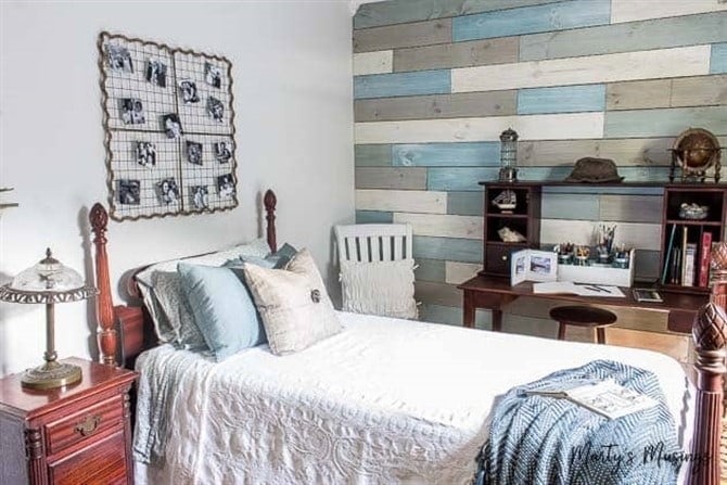 Budget Friendly Bedroom Decorating Ideas - Coastal Inspired