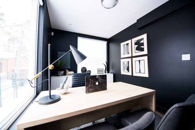 How to Decorate a Home Office Affordably - Canvas Factory