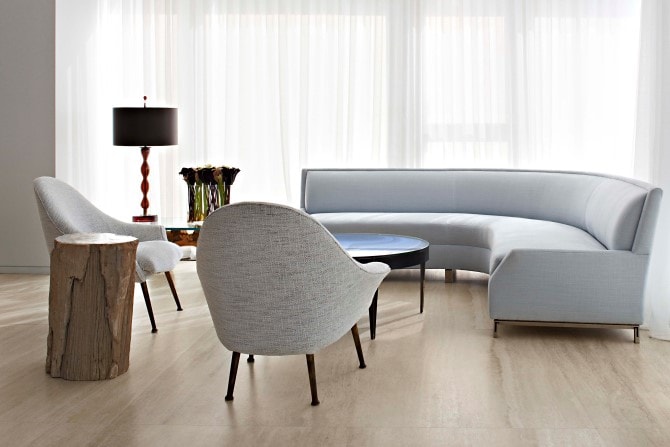 Contemporary Interior Design - Living Room Stump