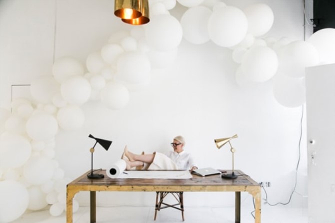 Contemporary Interior Design - Office Baloons