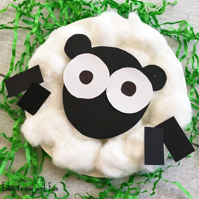 Craft For Toddlers - Cute Sheep