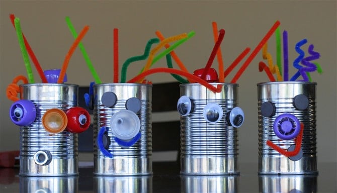 Easy Craft Ideas For Kids - Kids Robots