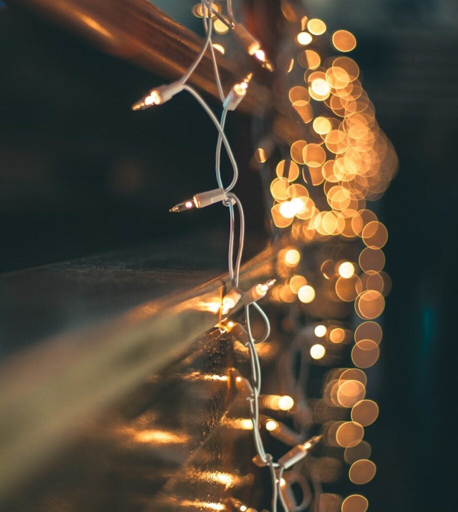 home photography ideas fairy lights