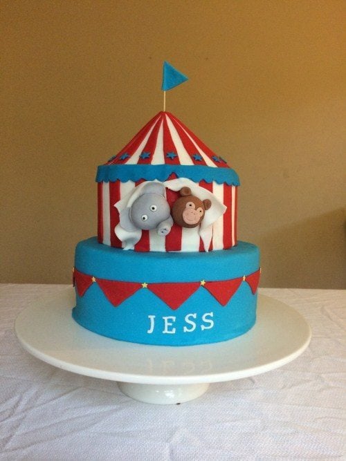Kids Birthday Cakes - Circus Cake