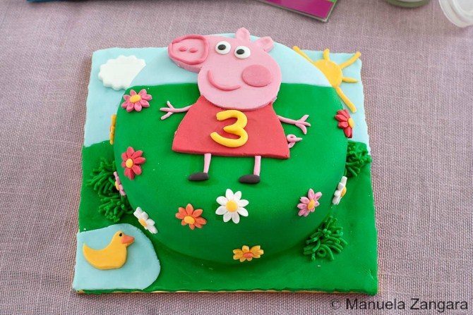Kids Birthday Cakes - Peppa Pig Cake