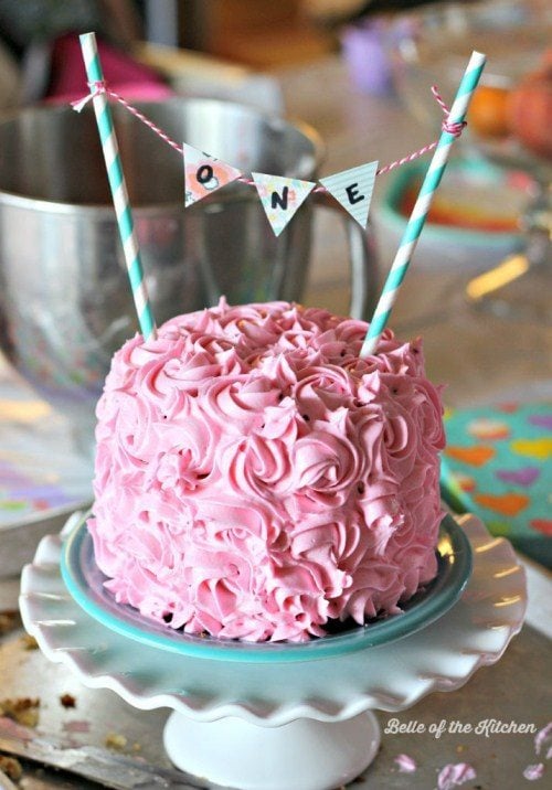 Kids Birthday Cakes - Pink Cake