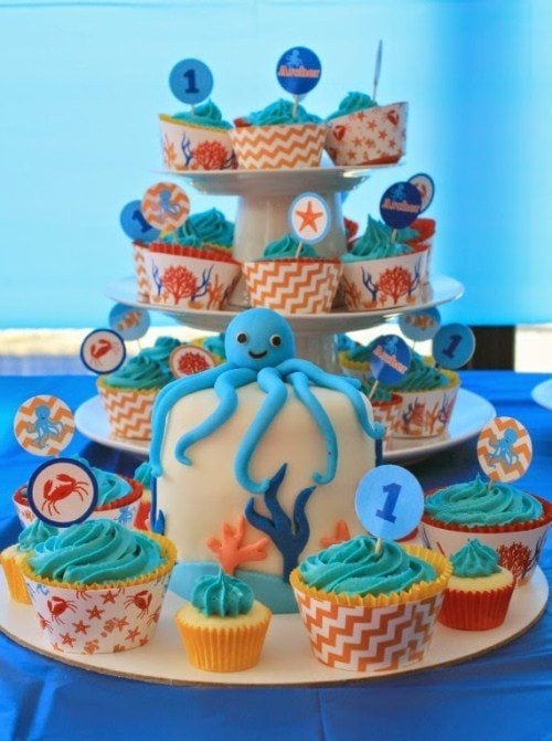 Kids Birthday Cakes - Under The Sea Cake