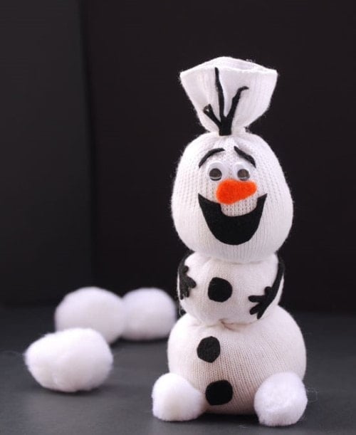 Kids Christmas Crafts - Olaf