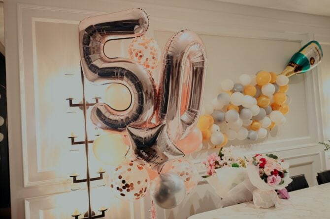 Bouquet Ideas for 50th Birthday