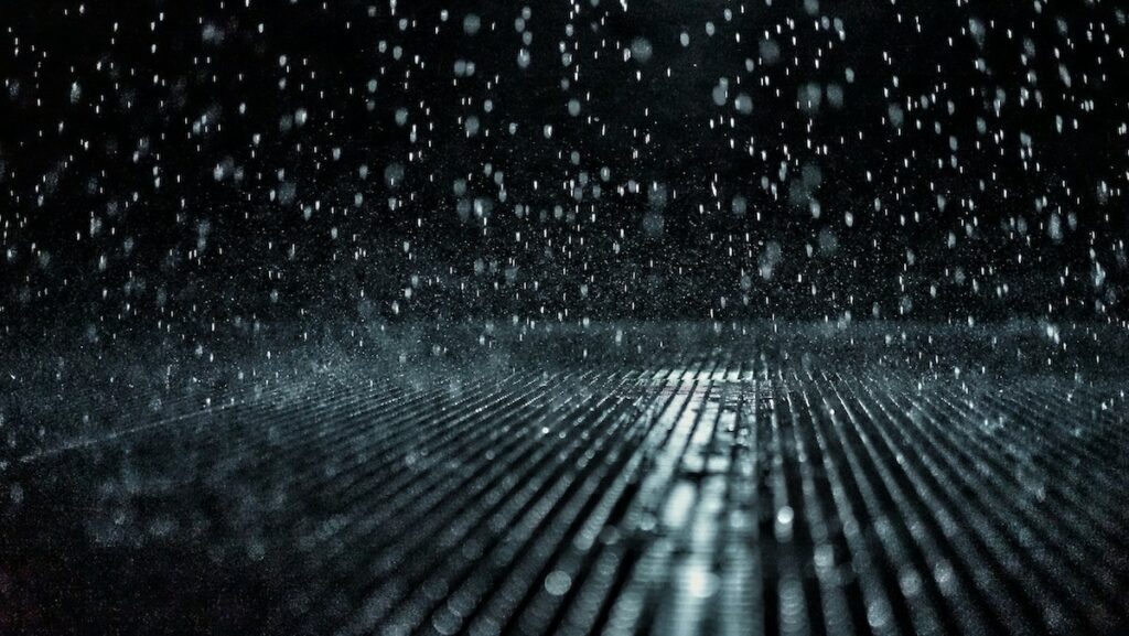 wall art photography rain