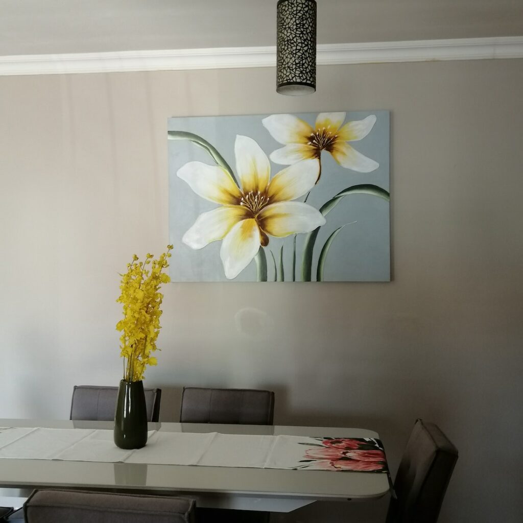 popular wall art flowers