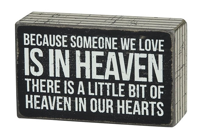Sympathy Gifts - Sweet Little Sign