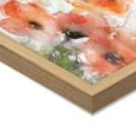 Wood Grain Floating Frame