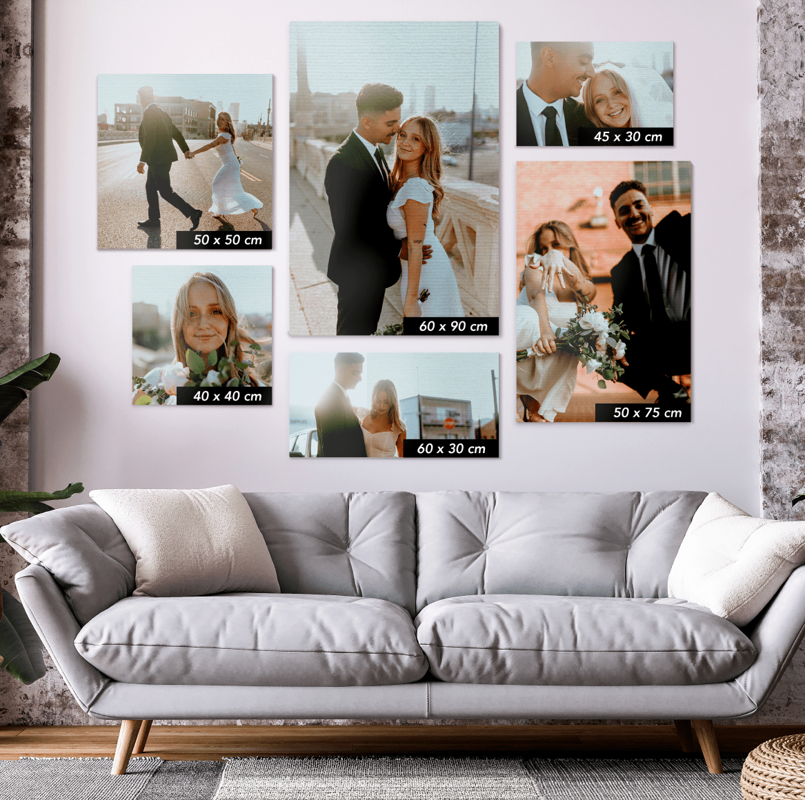 canvas photo prints size comparison
