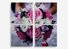 Metal Photo Prints - Split - (4) 12" x 12"