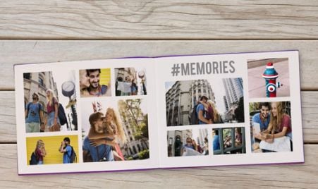 Travel photo book