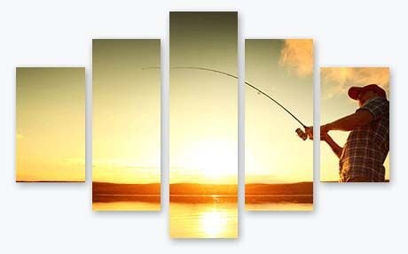 60th Birthday Presents - Split Image Metal Print