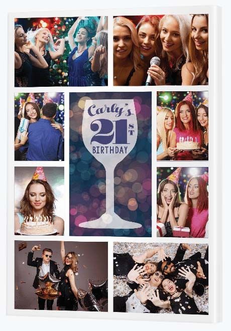 21st Birthday Gift Ideas - Personalised Print
