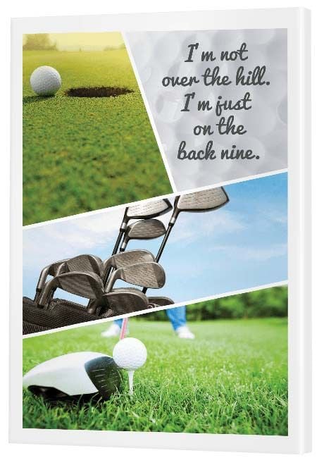 60th Birthday Presents - Golf Print