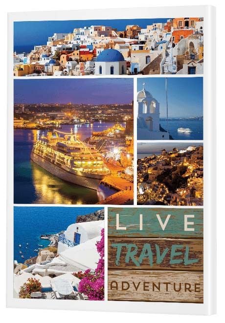 60th Birthday Presents - Travel Canvas