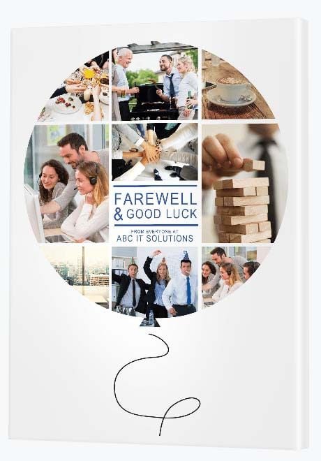 Going Away Gift Ideas - Balloon Collage